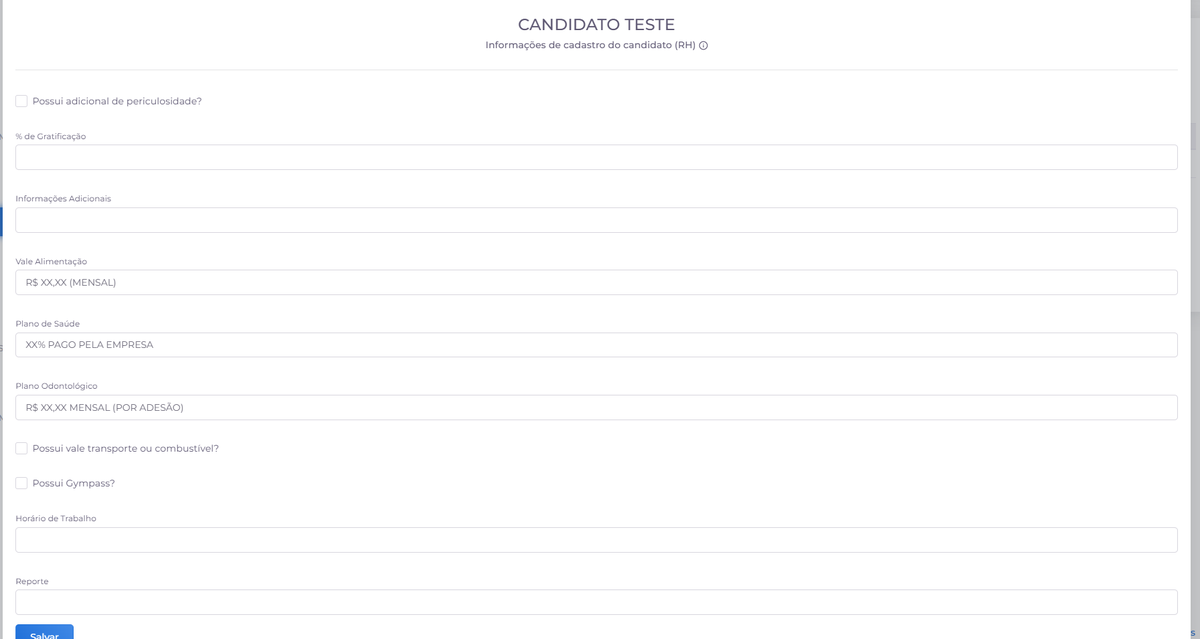 Carta oferta com aceite online